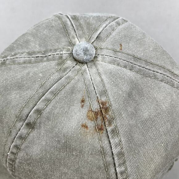 Vintage Tech Software Hat Cap Strapback Tan Zero Gravity G Skater Adjustable 90s - Picture 7 of 8